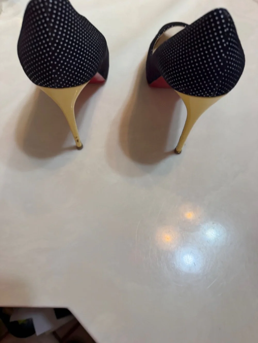 Christian Louboutin Peep Toe Heels